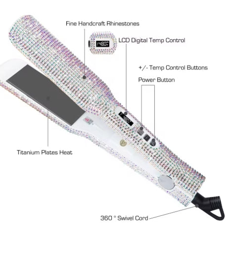 Fer à  lisser plat en biscuit...