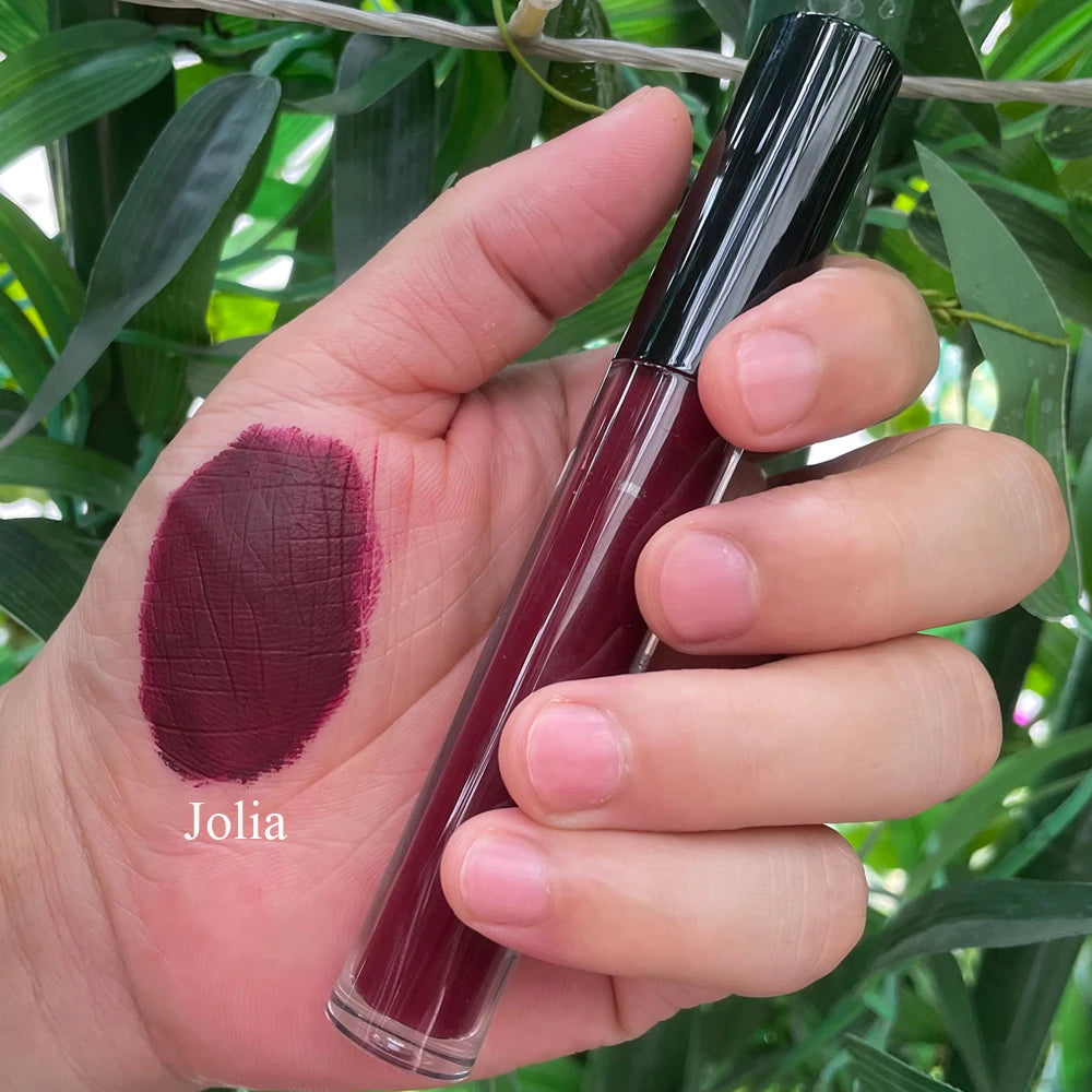 Wholesale Low Moq Matte Liquid Lipstick Vegan Private Label Waterproof Long Lasting Lip Stick Custom Liquid Lipstick