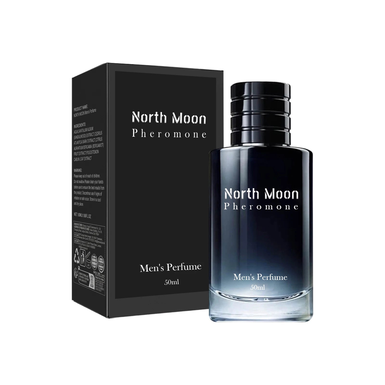 North Moon Men's Long-Lasting Light Fragrance Fresh Niche Perfume for Dating Atmosphere for Men and Women
