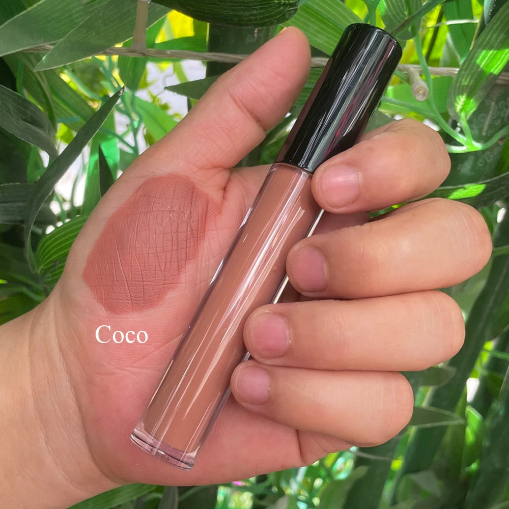 Wholesale Low Moq Matte Liquid Lipstick Vegan Private Label Waterproof Long Lasting Lip Stick Custom Liquid Lipstick