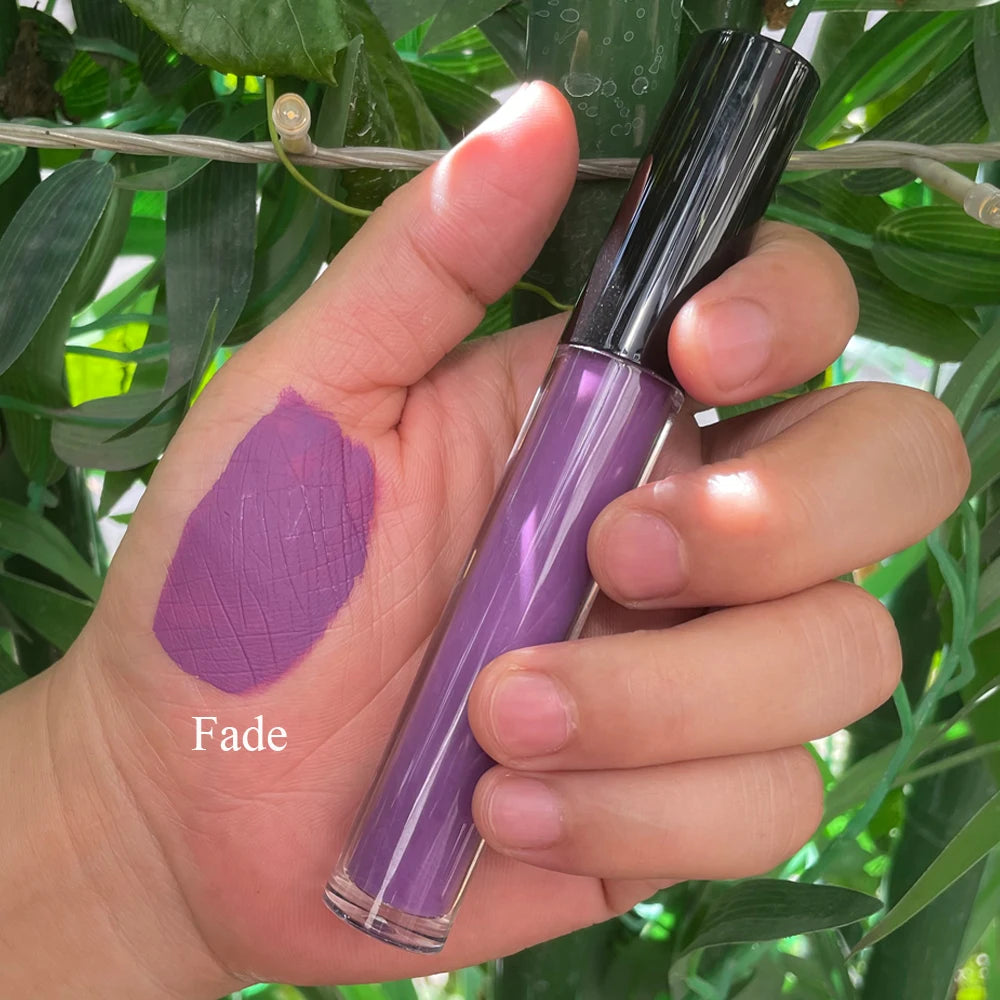 Wholesale Low Moq Matte Liquid Lipstick Vegan Private Label Waterproof Long Lasting Lip Stick Custom Liquid Lipstick