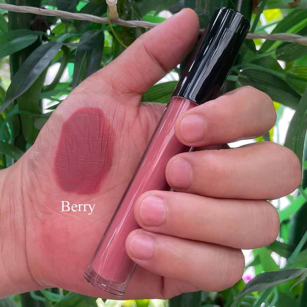 Wholesale Low Moq Matte Liquid Lipstick Vegan Private Label Waterproof Long Lasting Lip Stick Custom Liquid Lipstick