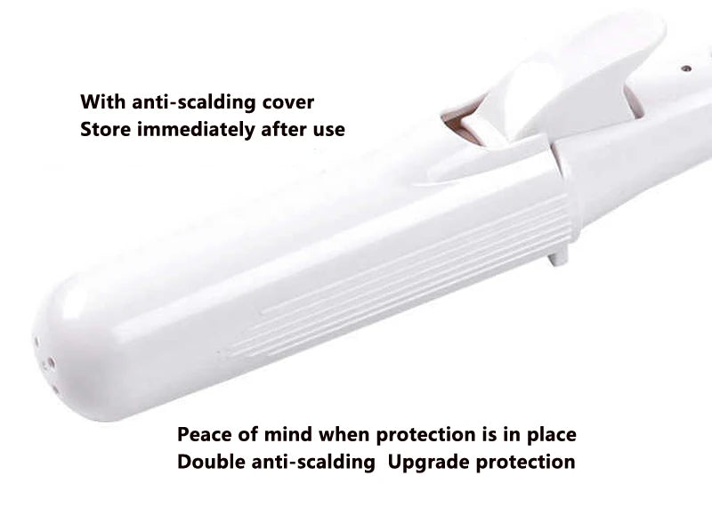 Fer à friser électrique professionnel, bigoudis en céramique, LCD, boucles à rouleaux, baguette ondulée, outils de coiffage à la mode