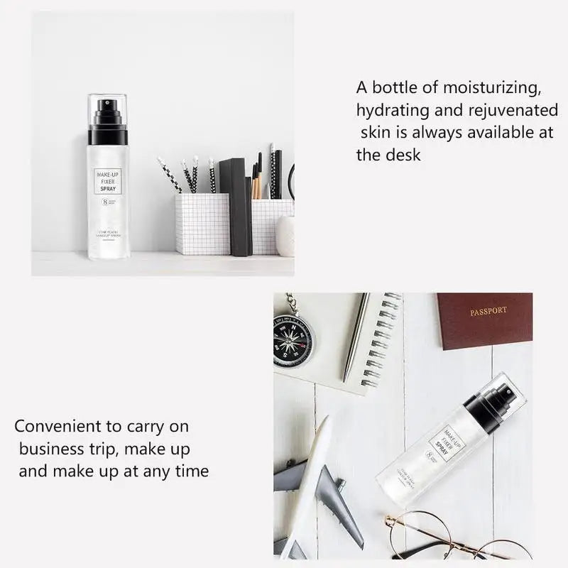 Spray fixateur de réglage de maquillage, 100ml, hydratant, fixateur de fond de teint longue durée, Spray de maquillage, finition mate, Spray cosmétique