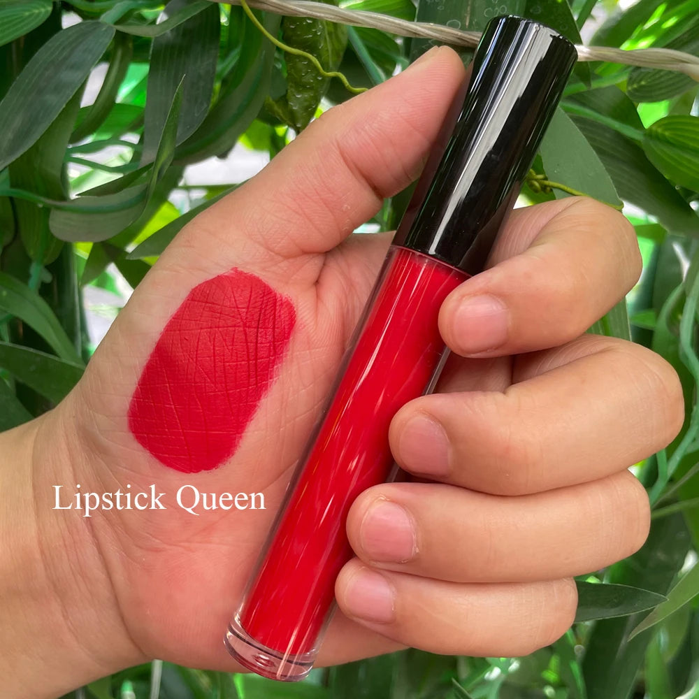 Wholesale Low Moq Matte Liquid Lipstick Vegan Private Label Waterproof Long Lasting Lip Stick Custom Liquid Lipstick