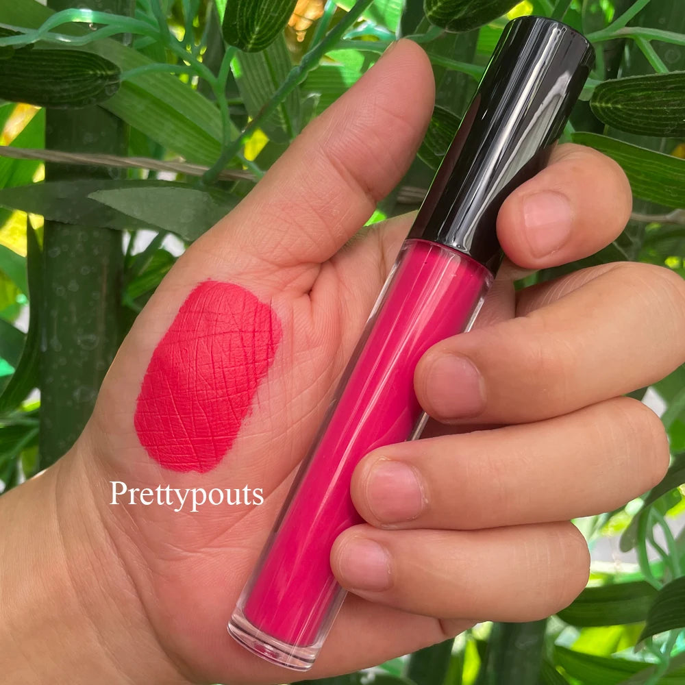 Wholesale Low Moq Matte Liquid Lipstick Vegan Private Label Waterproof Long Lasting Lip Stick Custom Liquid Lipstick