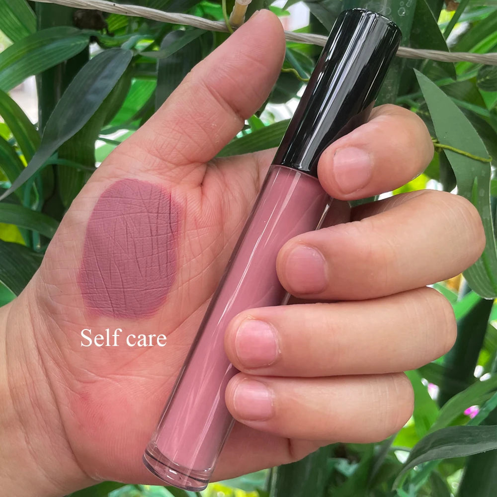 Wholesale Low Moq Matte Liquid Lipstick Vegan Private Label Waterproof Long Lasting Lip Stick Custom Liquid Lipstick