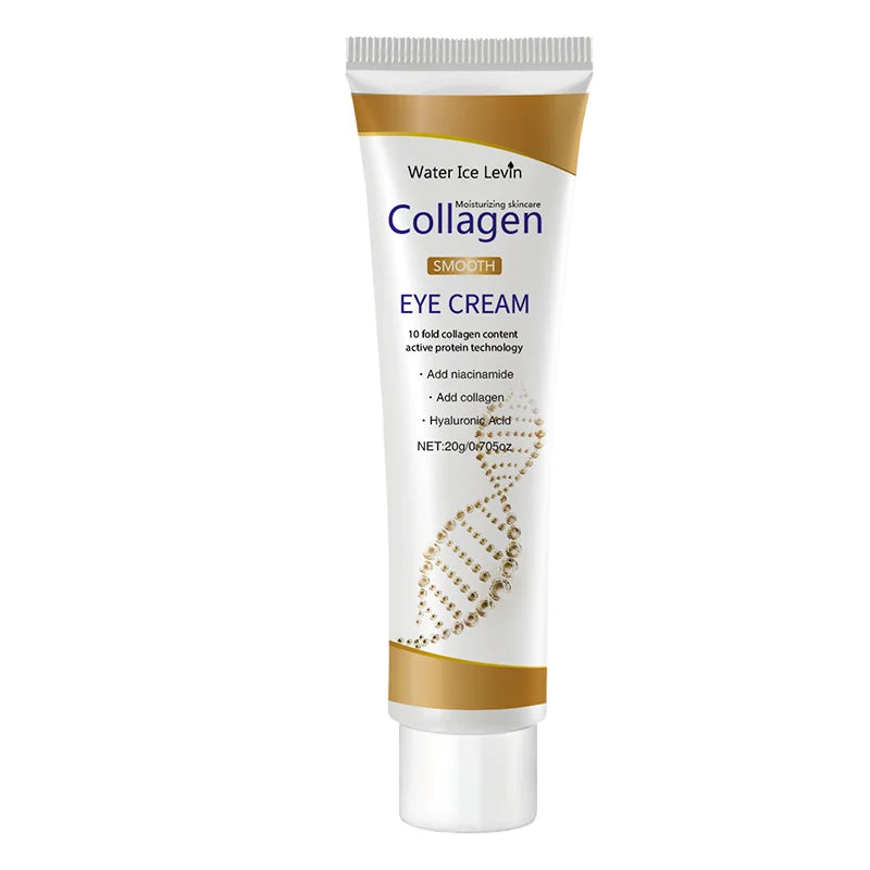Crème pour les yeux au collagène, soin Anti-cernes, sacs pour les yeux, raffermissant, hydratant, soin pour les yeux