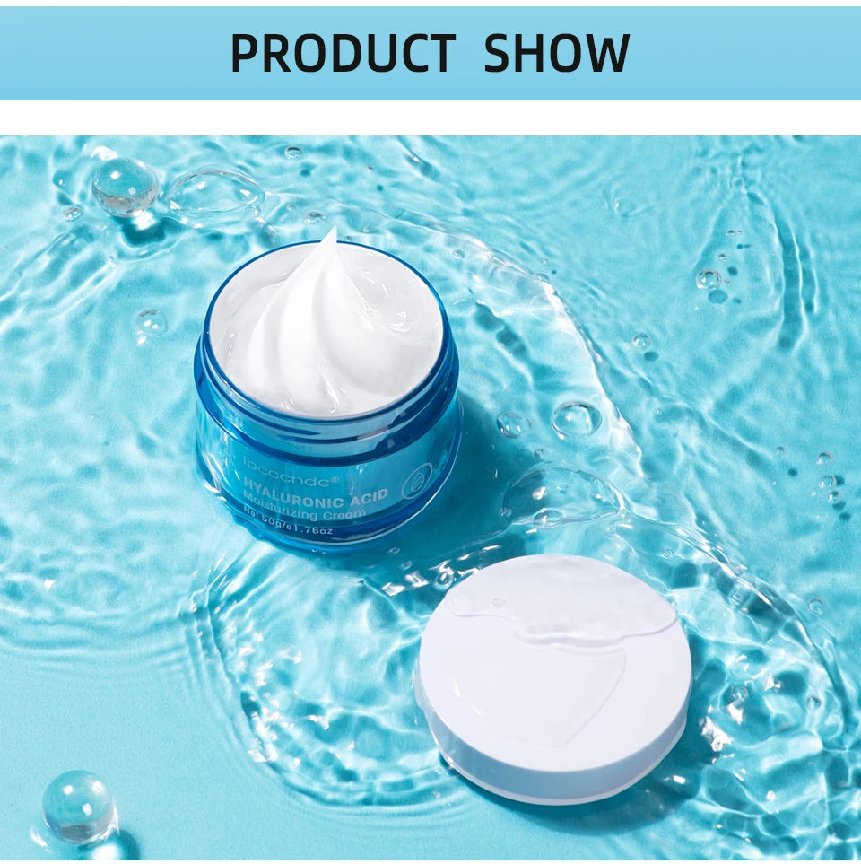 Crème Gel à l'acide hyaluronique, hydratante pour le visage, pour hydrate et lisse, peau Extra sèche, nourrissante, améliore la sécheresse, Lotion pour le visage