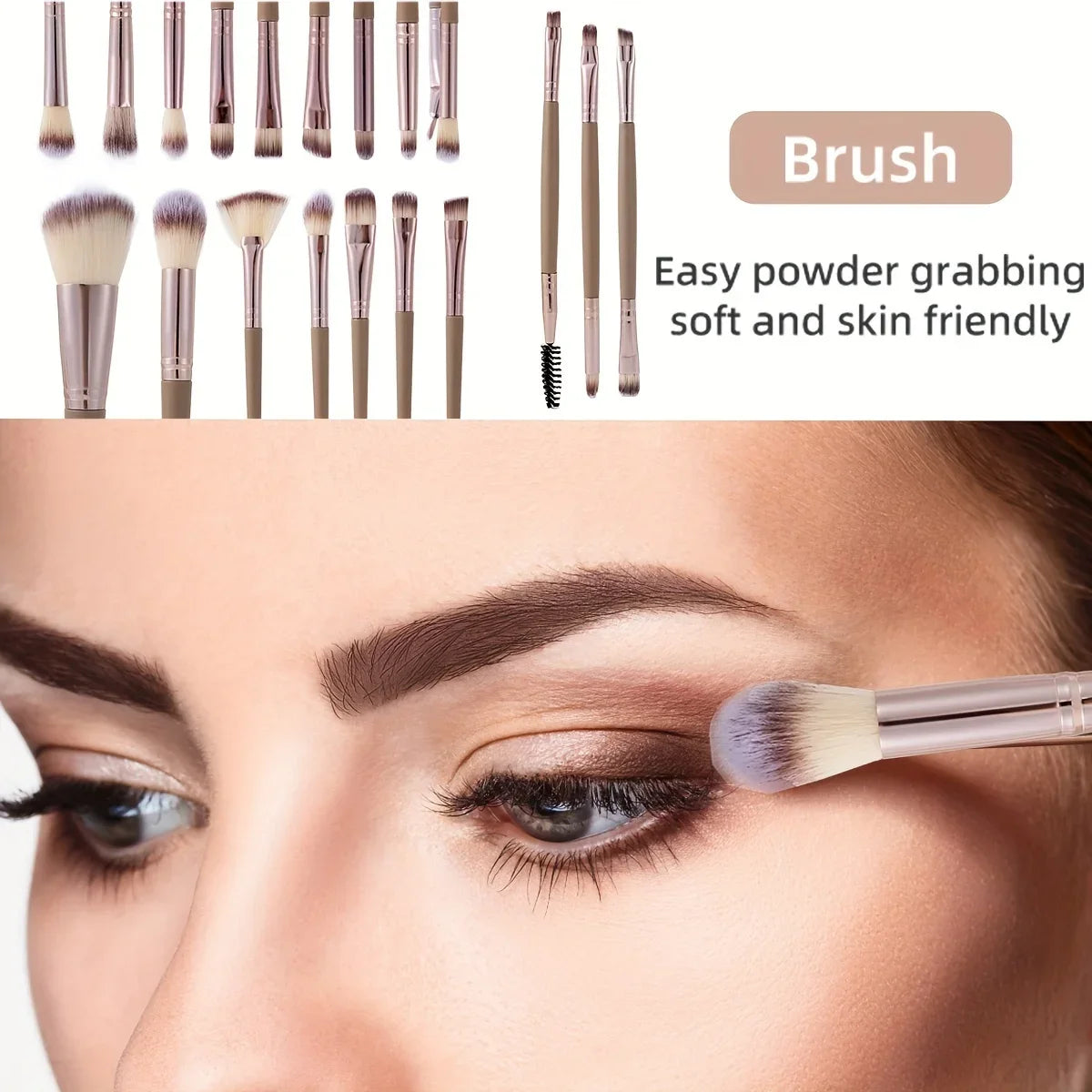 Ensemble d'outils de maquillage, grandes et petites éponges de beauté pour une application et un retrait de maquillage impeccables, ensemble complet d'outils, 20/40 pièces