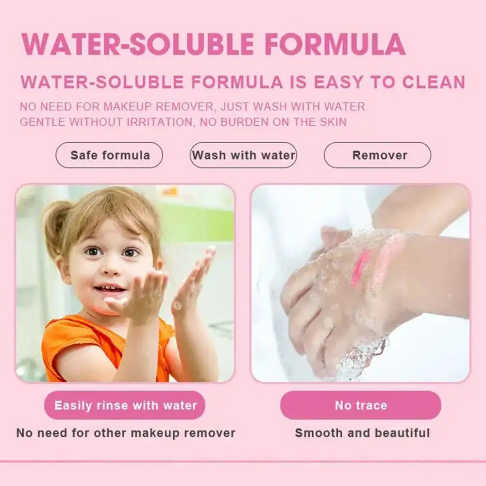 Kit de maquillage pour enfants pour filles, Kit de maquillage lavable pour enfants, jouets pour filles, Kit de maquillage pour petites filles réelles, maquillage de jeu de princesse