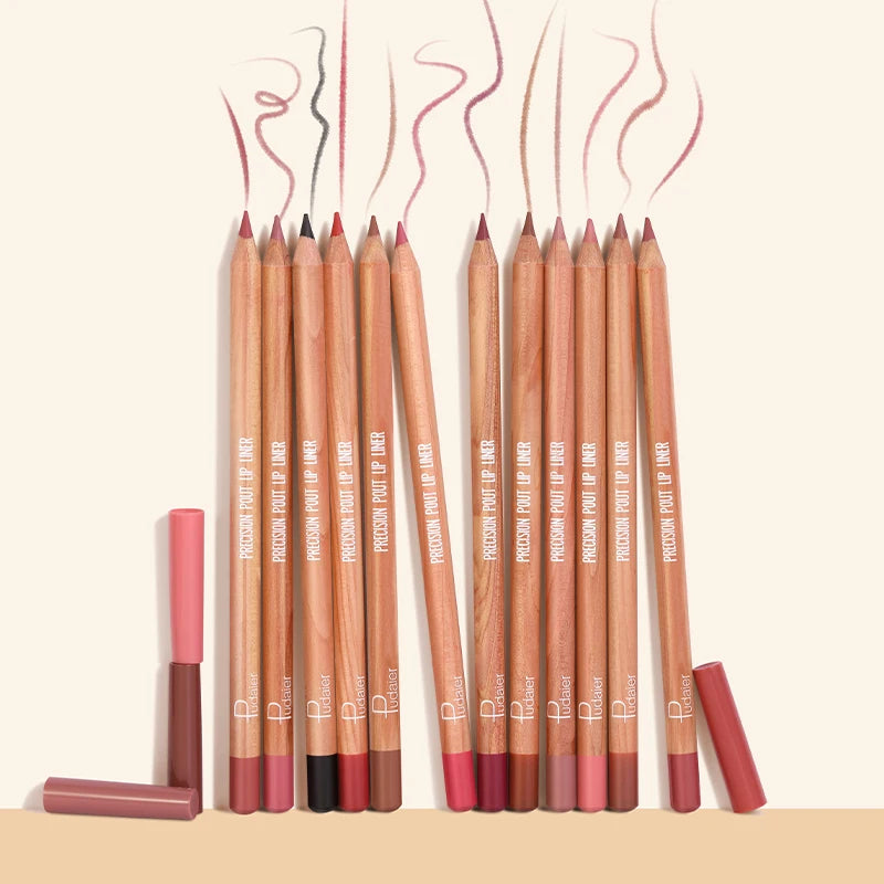 Rouge à lèvres mat et stylo de revêtement, imperméable, longue durée, antiadhésif, nuances de baies pour tous les Types de peau, crayons de maquillage pour femmes, 1 pièce
