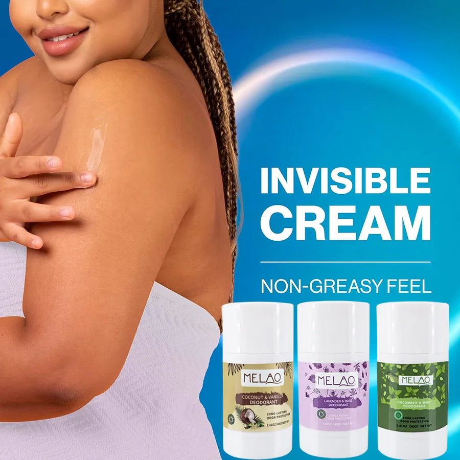 Tiroir AO-Dépistolet ant naturel pour hommes et femmes, sans aluminium avec du bicarbonate de soude, des probiotiques, de l'huile d'amp et de la poupée de karité