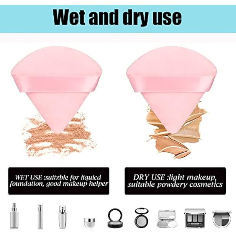 Kit d'outils de maquillage professionnel en forme de poulet, brosse à sourcils, brosse à mascara, bouffée de poudre douce triangulaire, ensemble de 218 pièces