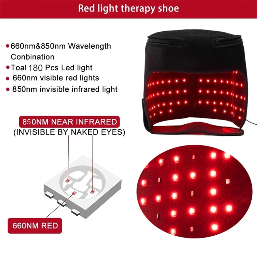 Chapeau de thérapie à la lumière rouge LED pour la croissance des cheveux, capuchon de croissance des cheveux à lumière rouge et infrarouge pour la perte de cheveux, favorise la repousse rapide des cheveux