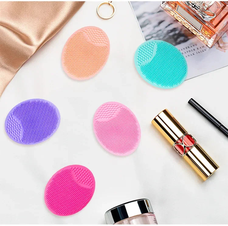 Brosse de lavage du visage en Silicone, nettoyage des Pores, shampoing pour bébé, brosse de bain pour bébé, cheveux doux, peigne rond, usage domestique