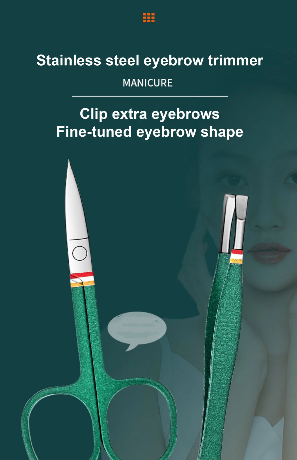 Ensemble de coupe-ongles en acier inoxydable, avec sac pliant, Kits de coupe de manucure, ciseaux, outil de maquillage et de beauté, 12 à 16 pièces/ensemble