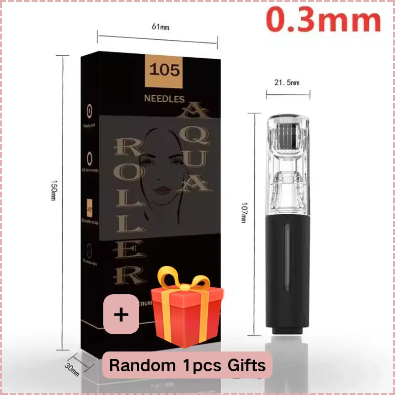 105 nouveau rouleau d'hydratation de la peau Micro système d'infusion livraison de l'huile lèvre plus dodue visage sourcils cheveux cuir chevelu sérum applicateur outil de beauté