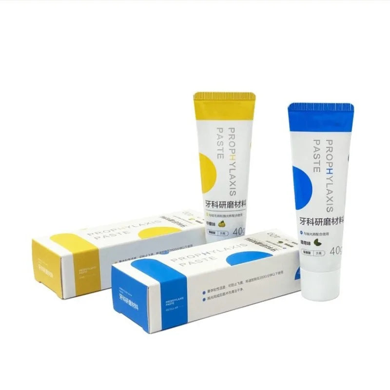Pâte de prophylaxie dentaire à grain fin et régulier, 40g, pâte de prophylaxie à grain régulier, Implant Ortho, matériel de blanchiment des dents pour dentiste