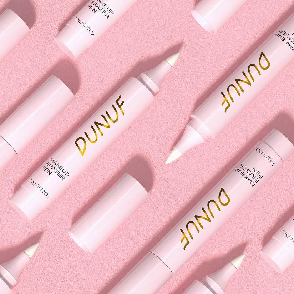 Stylo gomme de maquillage pour lèvres, yeux, outil de nettoyage des pores du visage, crayon dissolvant doux, formule sans traction, soins de la peau indispensables