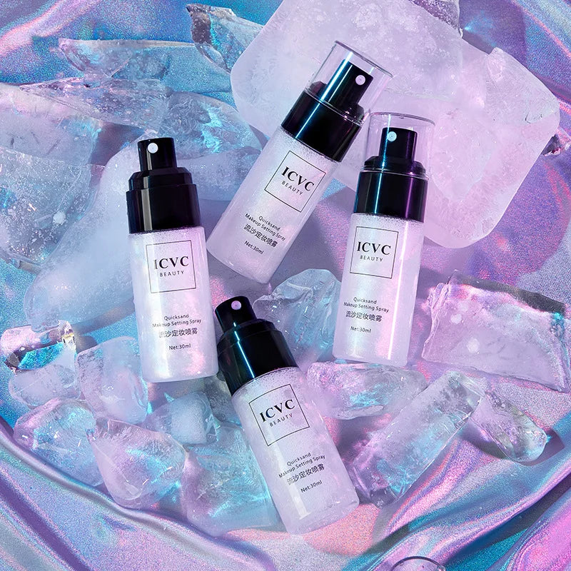 Spray de réglage de maquillage professionnel, Spray de Fixation de contrôle de l'huile, cosmétiques durables, mat naturel et rafraîchissant pour femmes