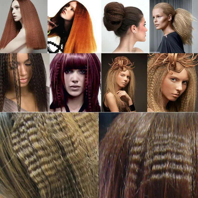 Fers à friser électroniques, fers à friser, fer à friser ondulé en titane, outils en fer à vagues