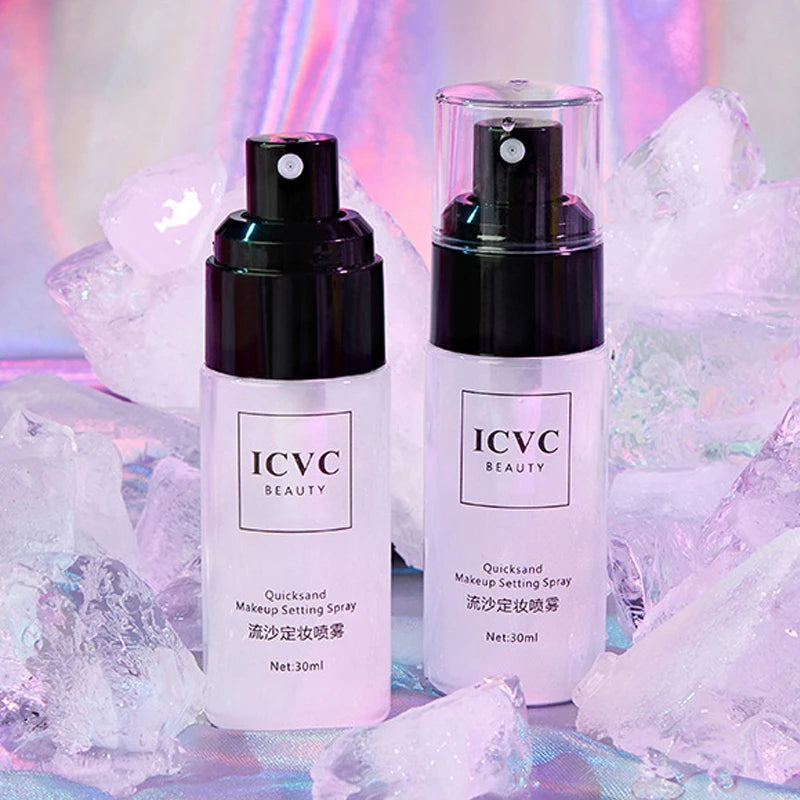 Spray de réglage de maquillage professionnel, Spray de Fixation de contrôle de l'huile, cosmétiques durables, mat naturel et rafraîchissant pour femmes