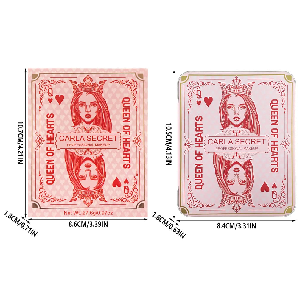 Palette de correcteurs et de fard à joues 12 couleurs Palette de rouge de maquillage de contour mat et surbrillance