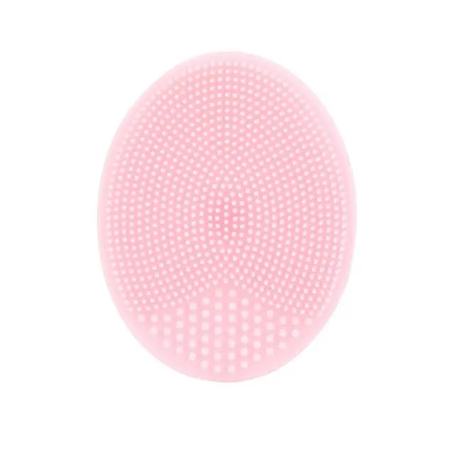 Brosse de lavage du visage en Silicone, nettoyage des Pores, shampoing pour bébé, brosse de bain pour bébé, cheveux doux, peigne rond, usage domestique