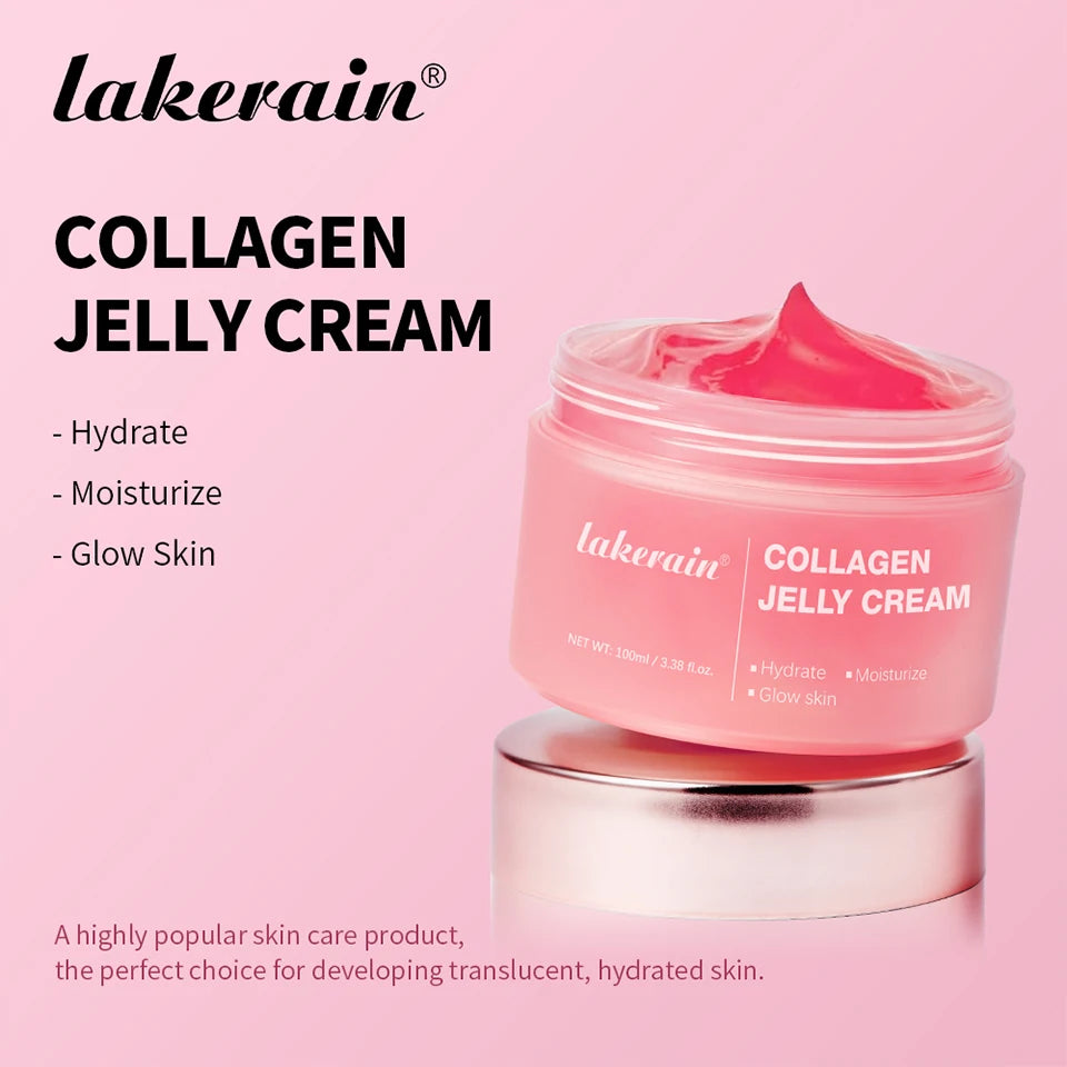 Crème hydratante à la gelée de collagène, Niacinamide, collagène hydrolysé, raffermissant, apaisant, Anti-âge, fermeté, hydratation, soins pour la peau