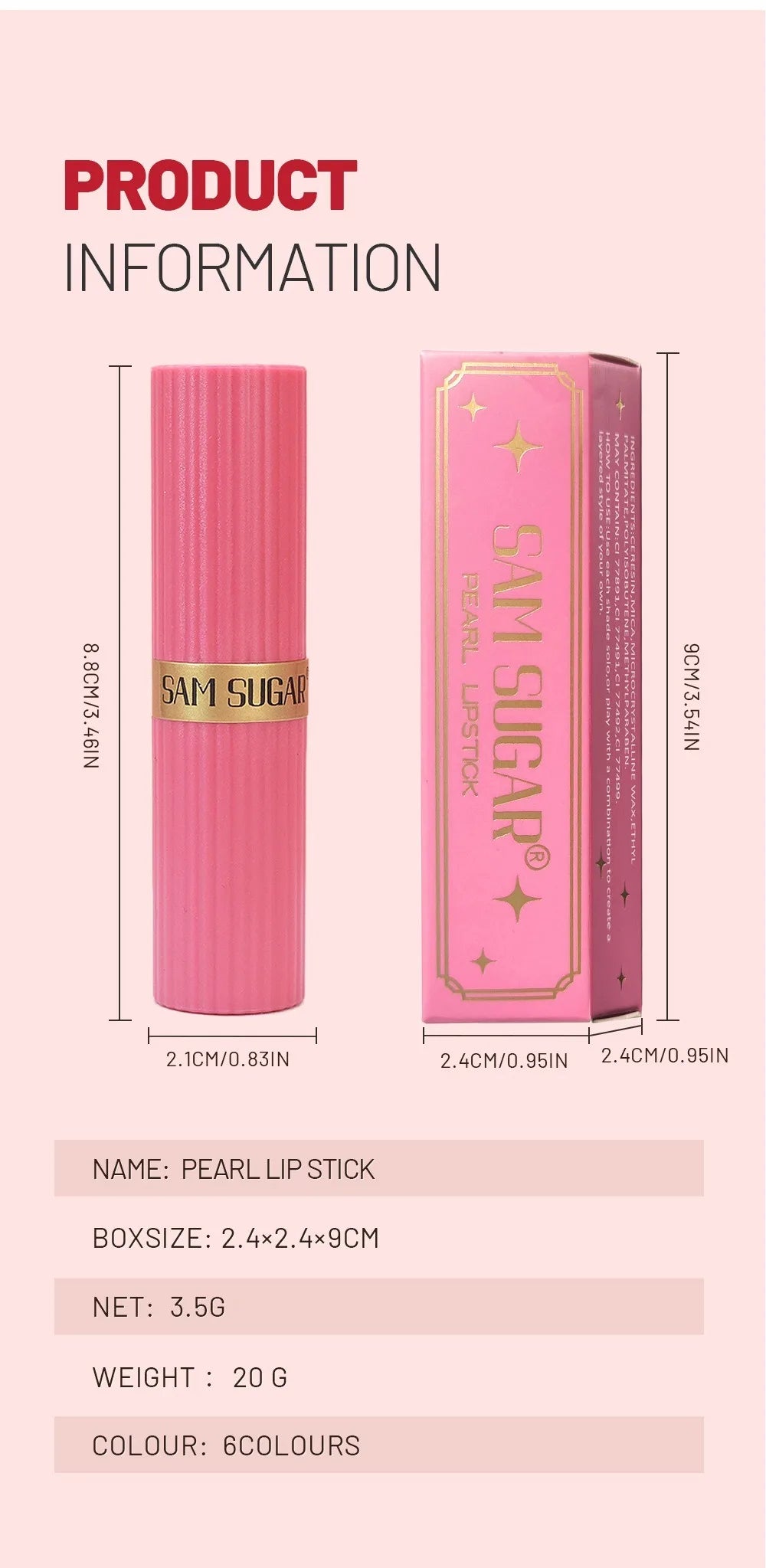 Rouge à lèvres luxueux à paillettes métalliques, rose chair, longue durée, imperméable, ne se décolore pas, perle scintillante, brillant à lèvres marron, maquillage