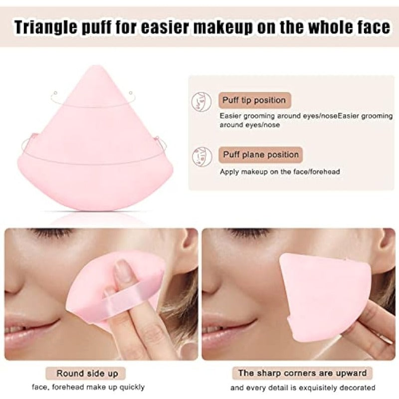 Kit d'outils de maquillage professionnel en forme de poulet, brosse à sourcils, brosse à mascara, bouffée de poudre douce triangulaire, ensemble de 218 pièces