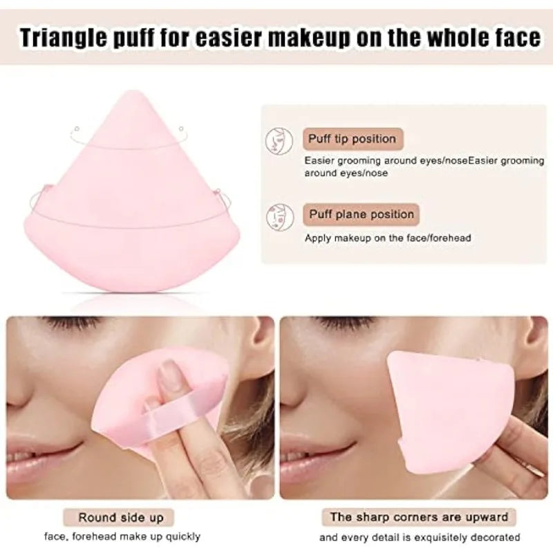 Kit d'outils de maquillage professionnel en forme de poulet, brosse à sourcils, brosse à mascara, bouffée de poudre douce triangulaire, ensemble de 218 pièces