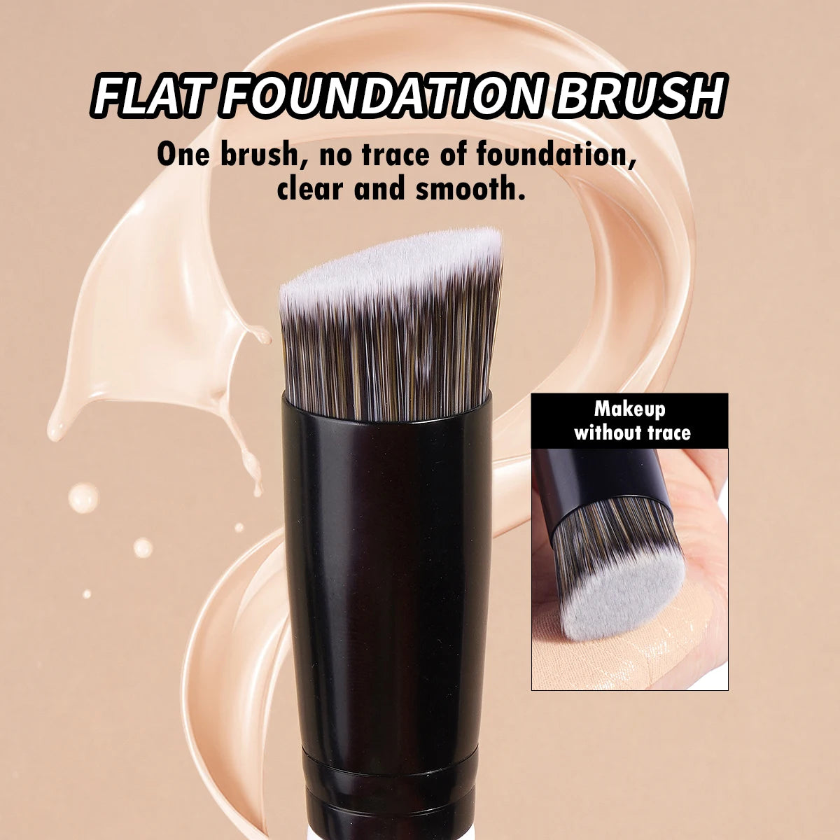 MAANGE – ensemble de pinceaux de maquillage, 6 pièces, poudre douce et Dense, correcteur de fond de teint, pinceaux de détail, mélange de maquillage professionnel, cadeau de beauté