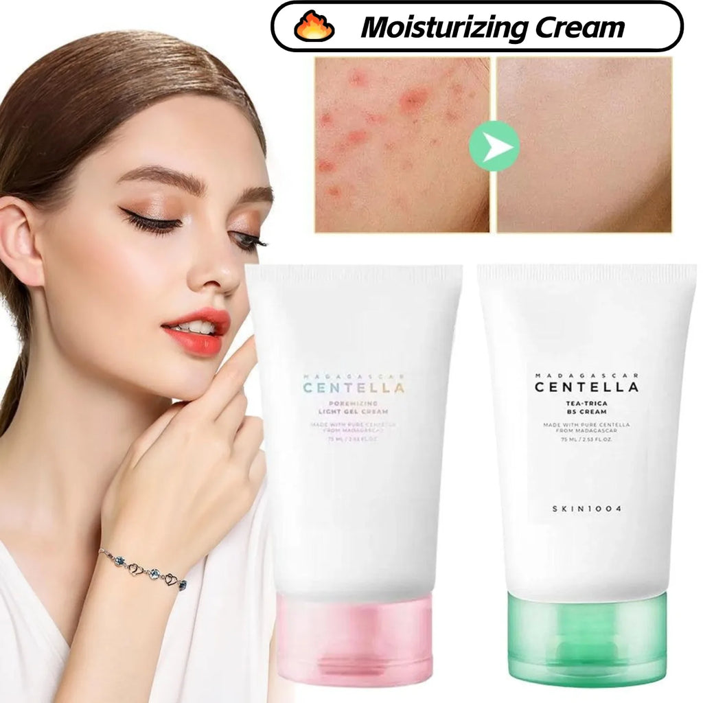 Crème hydratante pour le visage, légère, soin doux, formule Non grasse pour les soins de la peau sèche, peau lisse et douce toute la journée, 75ml