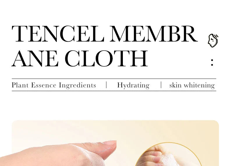 10 pièces SADOER 24K or vitamine C acide hyaluronique masque Facial hydratant raffermissant hydratant masques faciaux produits de soins de la peau