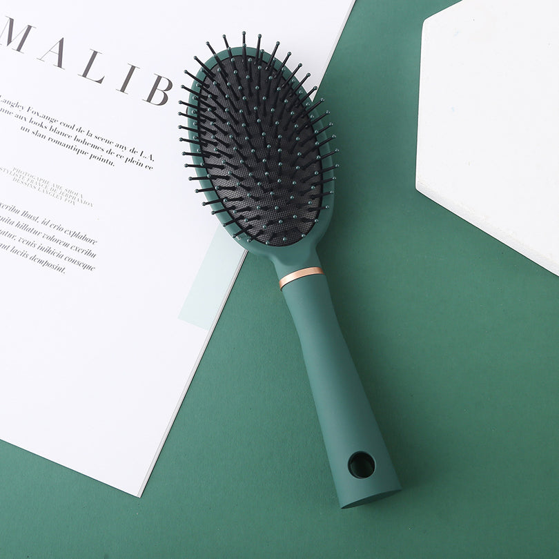 1 shunfa coussin d'air peigne cheveux cuir massage peigne coiffant peigne cheveux bouclés peigne