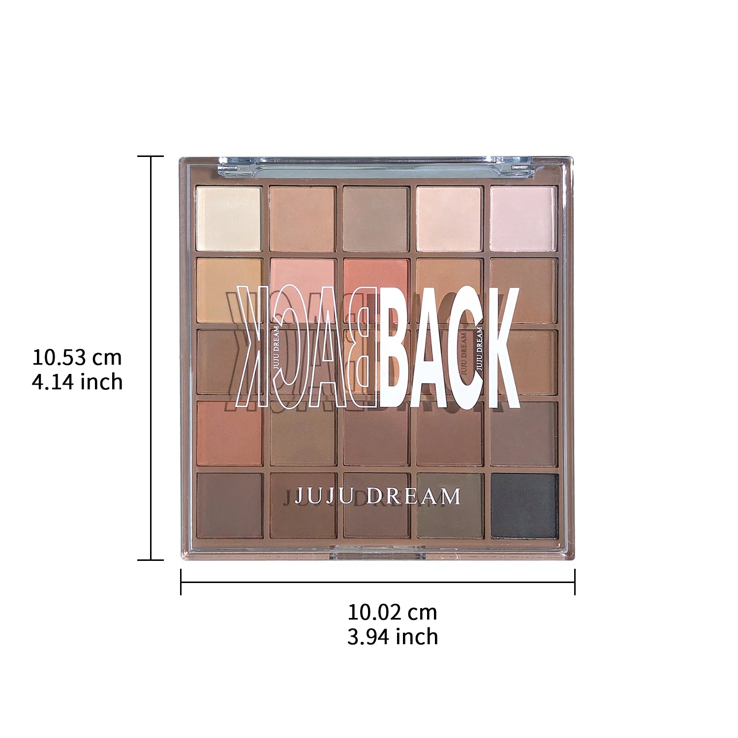 Palette de fards à paupières 25 couleurs, mat et scintillant, brun cochon nu, café chocolat, maquillage de scène quotidien pour fête d'étudiant