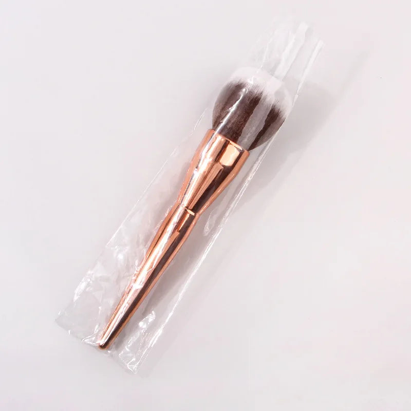 Pinceau à poudre en vrac, simple et grand, fibre ultra douce, outil de beauté