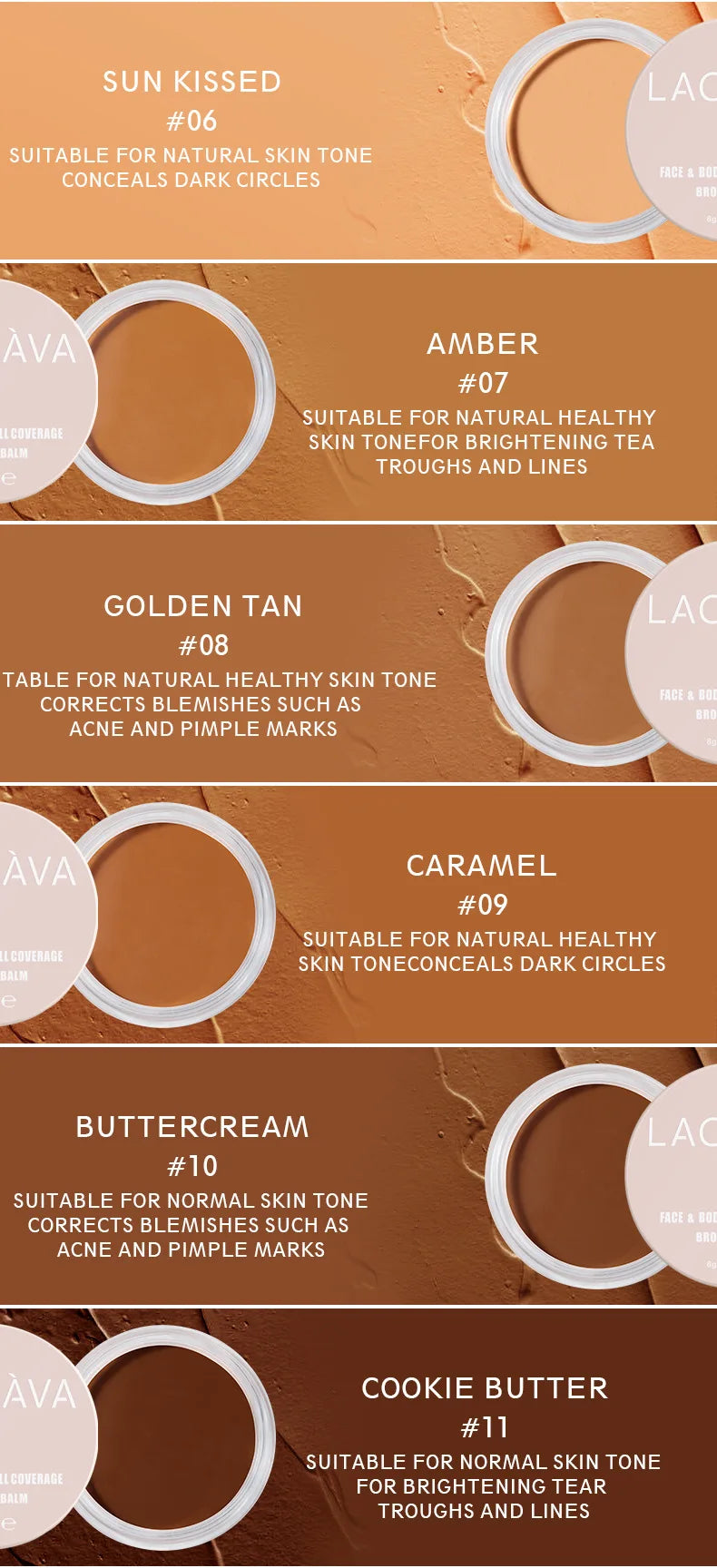 Crème anti-cernes pour Contour du visage, 15 couleurs, couverture complète des imperfections, fond de teint contre l'acné, Base anti-cernes imperméable, Palette de maquillage cosmétique