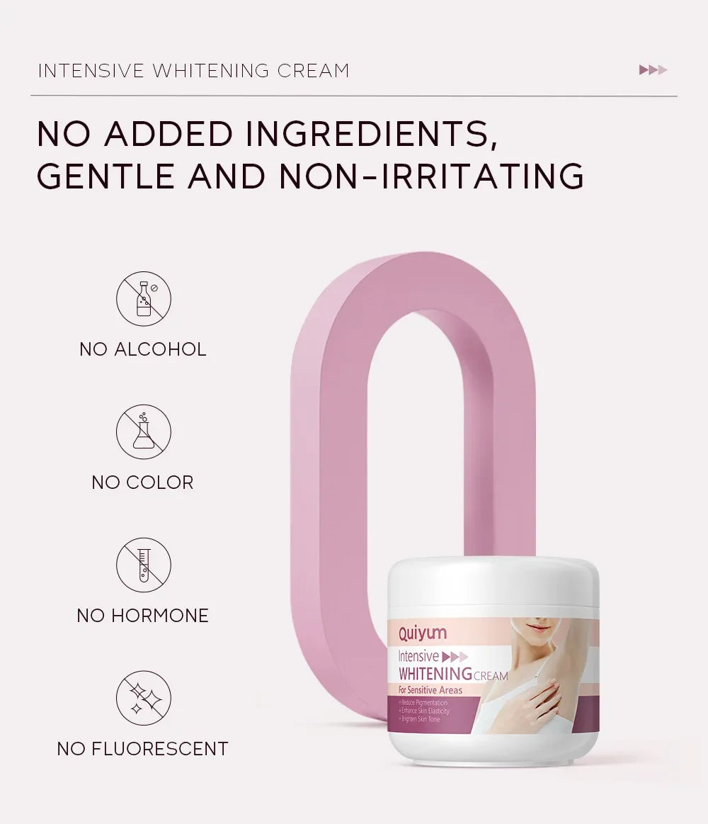 Crème blanchissante pour peau foncée, blanchiment des aisselles, éclaircissement et zone intime, hydratant pour femme, produits de soins coréens pour la peau