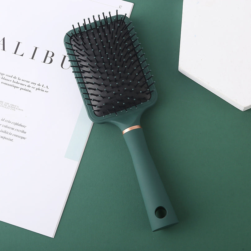 1 shunfa coussin d'air peigne cheveux cuir massage peigne coiffant peigne cheveux bouclés peigne