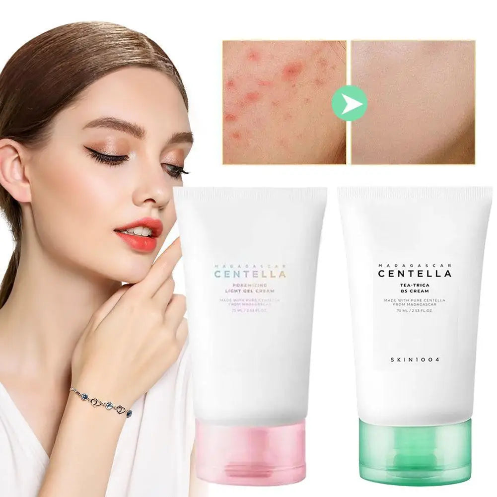 Crème hydratante pour le visage, légère, soin doux, formule Non grasse pour les soins de la peau sèche, peau lisse et douce toute la journée, 75ml