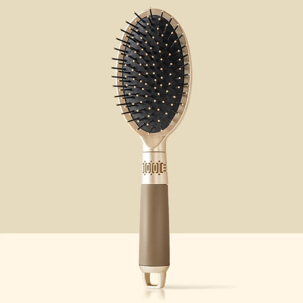 CALIYI cheveux Massage coussin d'air peigne brosse cuir chevelu brosse à cheveux démêlant antistatique Salon SPA coiffure outil de coiffure ovale rond