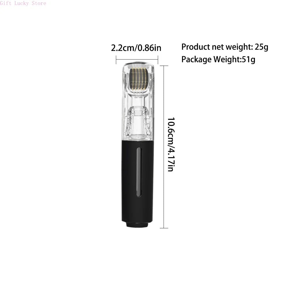 105 nouveau rouleau d'hydratation de la peau Micro système d'infusion livraison de l'huile lèvre plus dodue visage sourcils cheveux cuir chevelu sérum applicateur outil de beauté