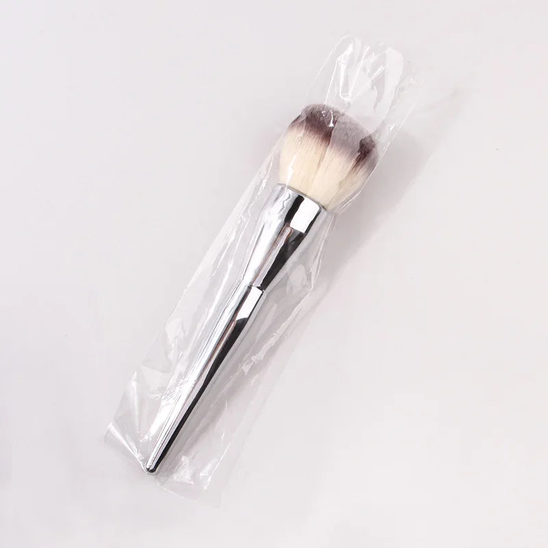 Pinceau à poudre en vrac, simple et grand, fibre ultra douce, outil de beauté
