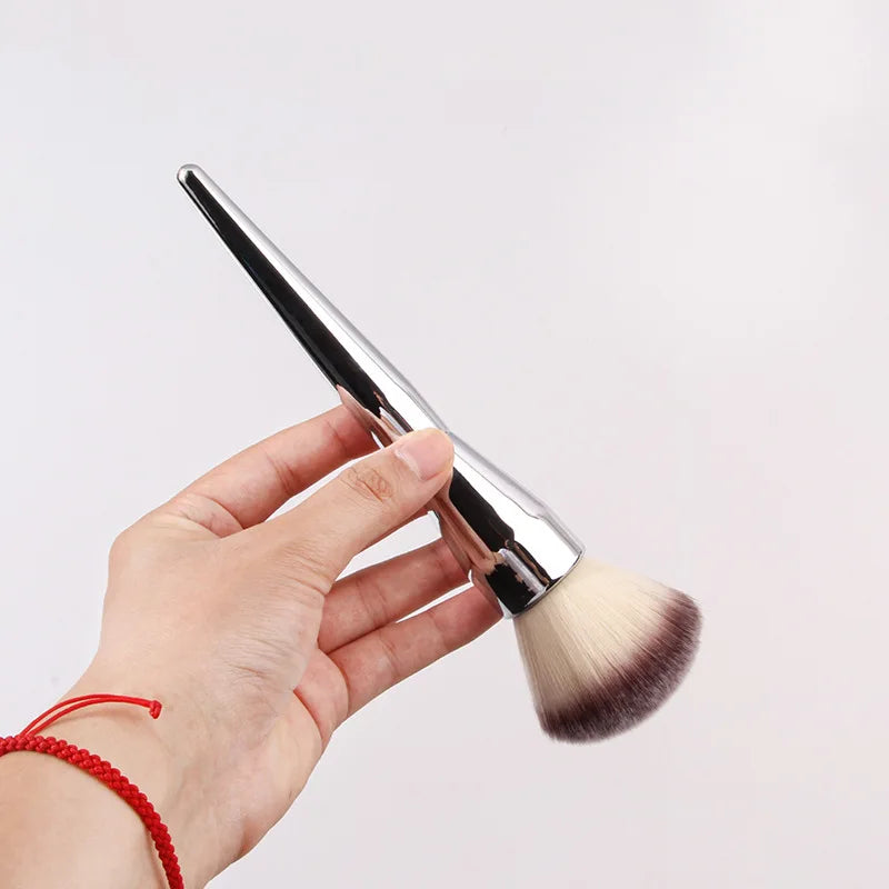 Pinceau à poudre en vrac, simple et grand, fibre ultra douce, outil de beauté