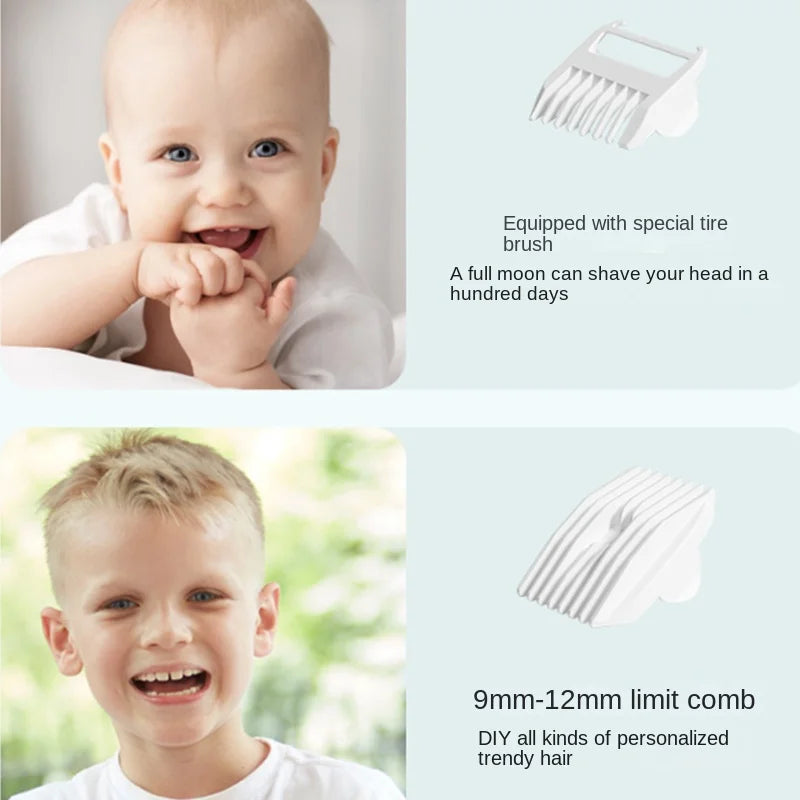 Tondeuse à cheveux silencieuse pour bébé, tondeuse électrique silencieuse pour enfants, Machine de découpe pour nourrissons et femmes, rasoir pour animaux de compagnie