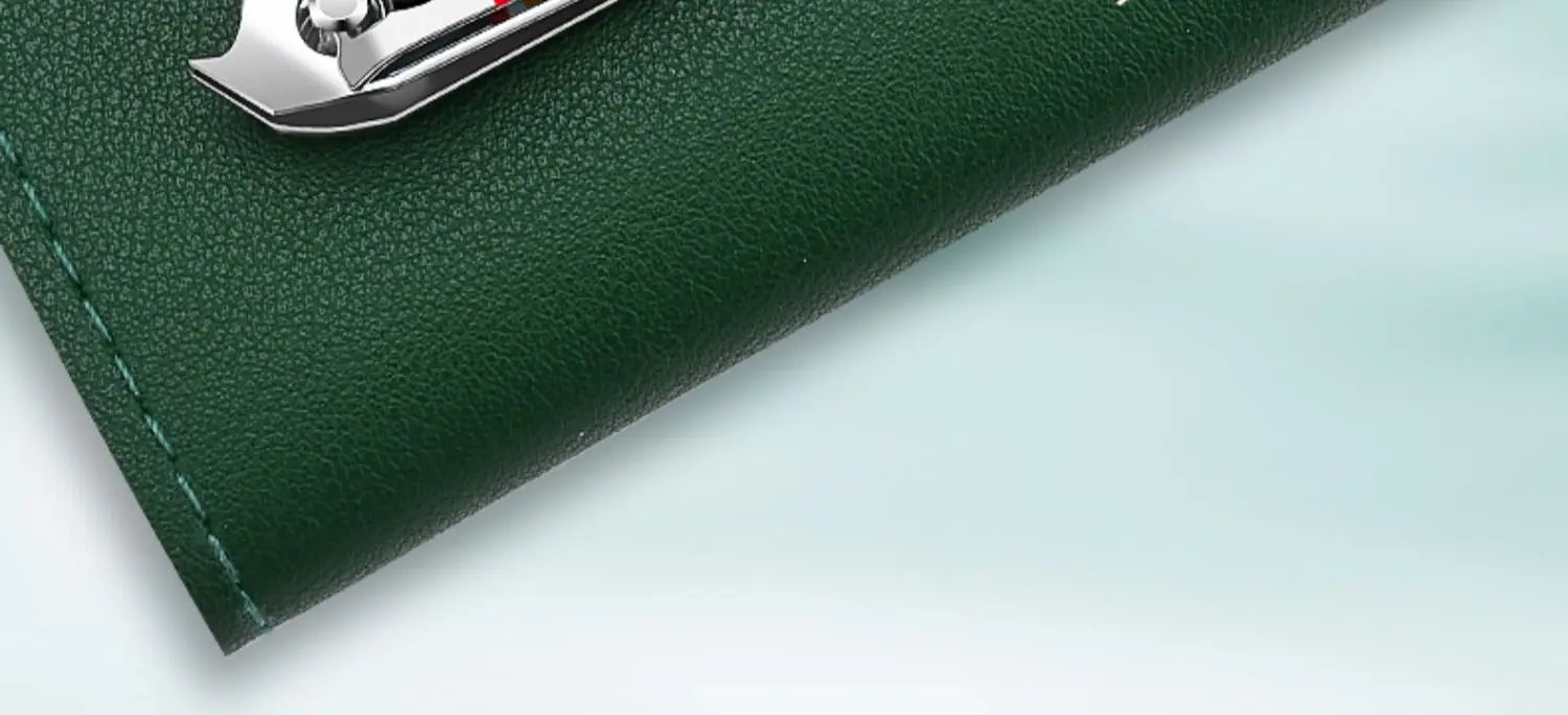 Ensemble de coupe-ongles en acier inoxydable, avec sac pliant, Kits de coupe de manucure, ciseaux, outil de maquillage et de beauté, 12 à 16 pièces/ensemble