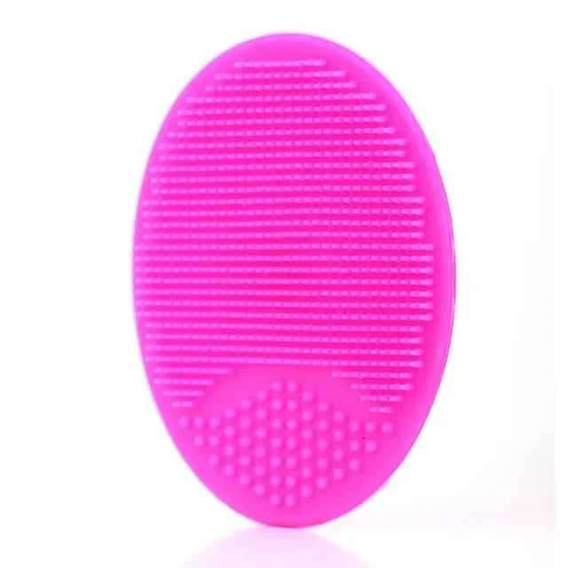 Brosse de lavage du visage en Silicone, nettoyage des Pores, shampoing pour bébé, brosse de bain pour bébé, cheveux doux, peigne rond, usage domestique